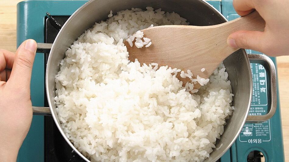 Reinigung vum Kierper vu Parasiten mat Reis